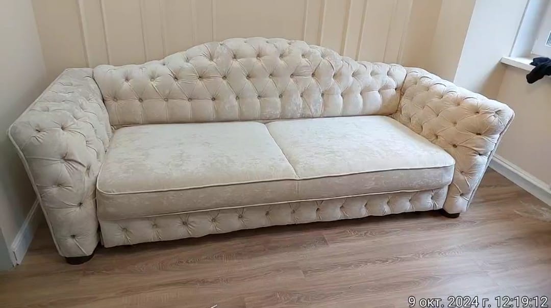 Обивка дивана. Новосиньково