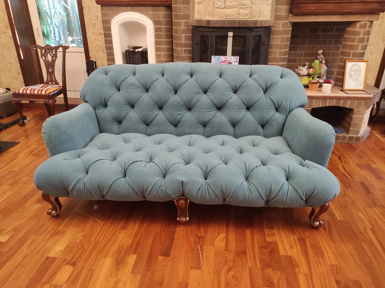 Перетяжка дивана. Новосиньково